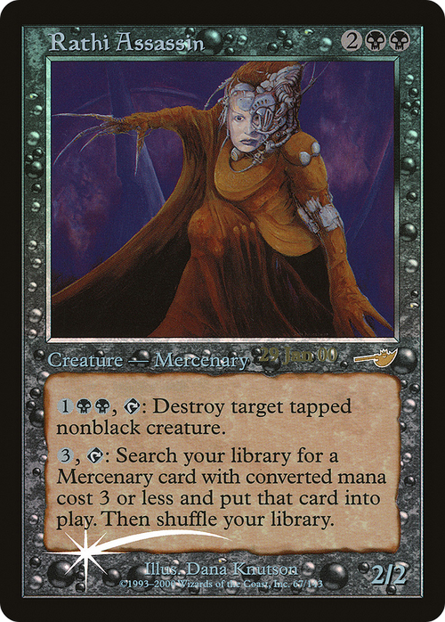 Rathi Assassin (PRE-067) - Nemesis Promos Foil
