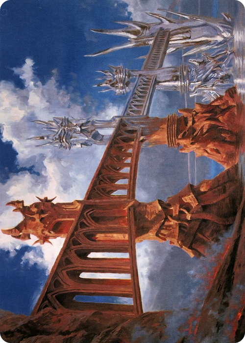Silverbluff Bridge // Silverbluff Bridge (AMH2-078) - Modern Horizons 2 Art Series (Borderless)