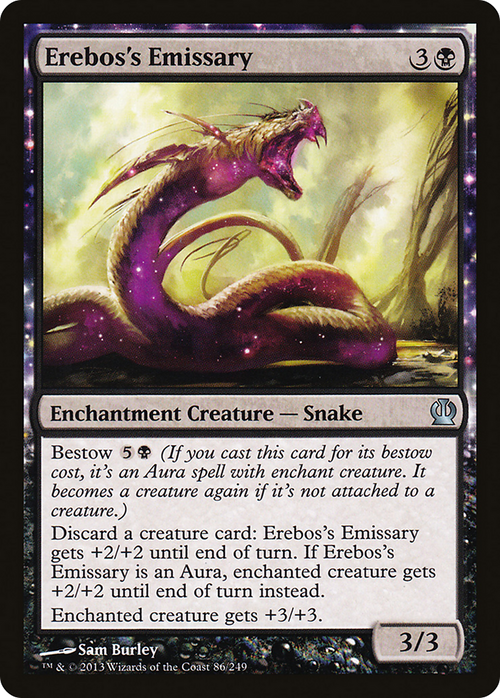 Erebos's Emissary (THS-086) - Theros: (enchantment)