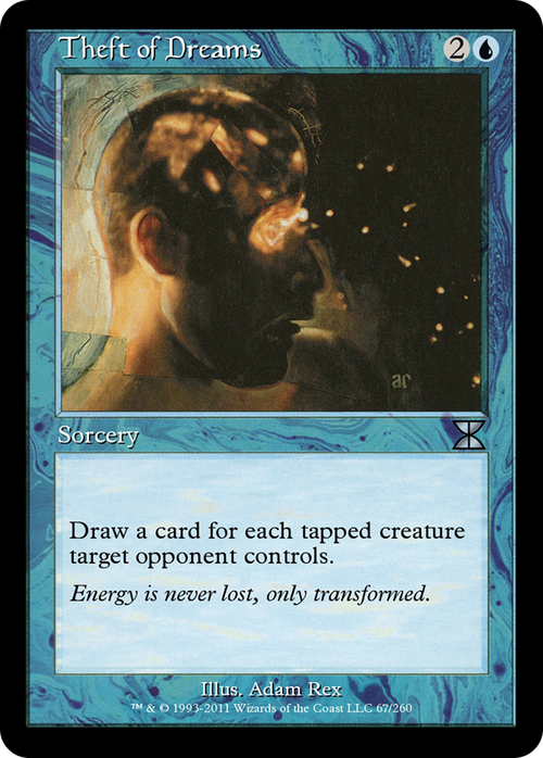 Theft of Dreams (ME4-067) - Masters Edition IV Foil