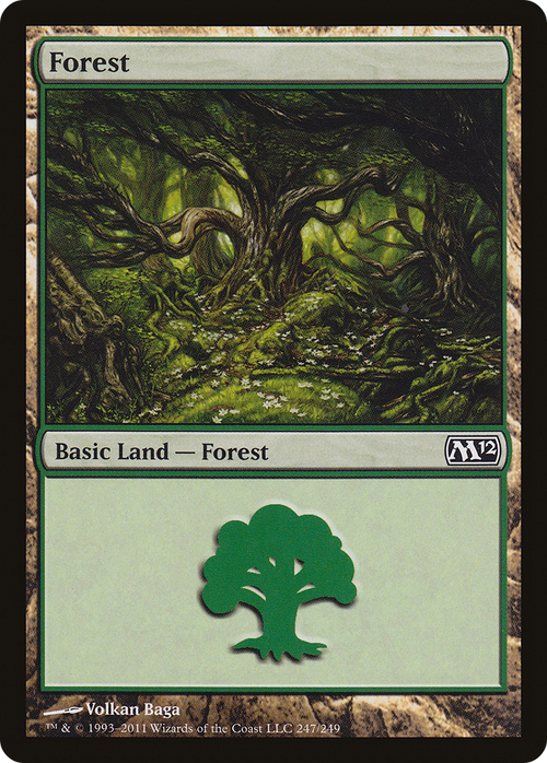 Forest (247) (M12-247) - Magic 2012