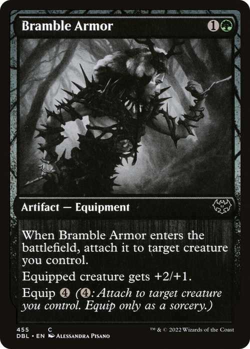 Bramble Armor (455) (DBL-455) - Innistrad: Double Feature Foil