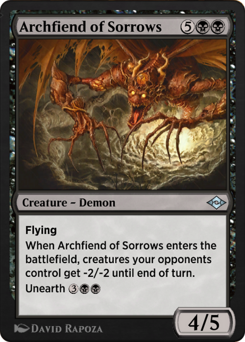 Archfiend of Sorrows (J21-285) - Jumpstart: Historic Horizons