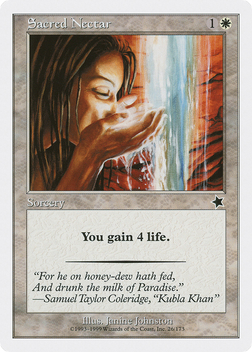 Sacred Nectar (S99-026) - Starter 1999