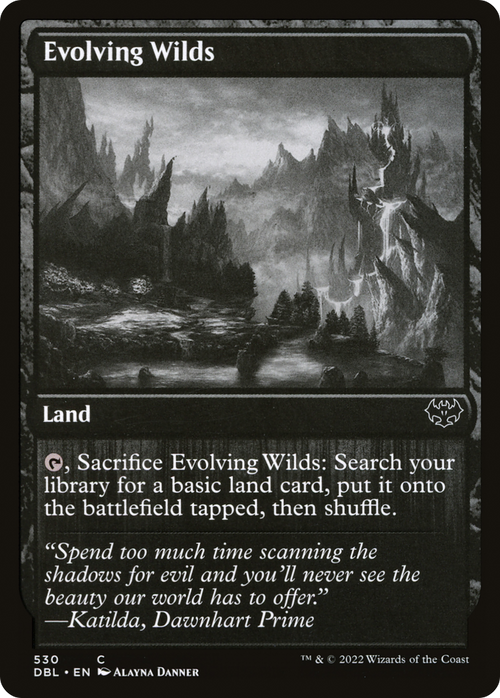 Evolving Wilds (530) (DBL-530) - Innistrad: Double Feature