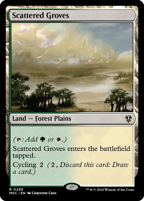 Scattered Groves (MKC-286) - Murders at Karlov Manor Commander