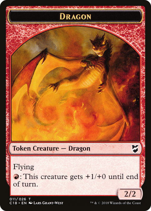 Dragon (TC18-011) - Commander 2018 Tokens