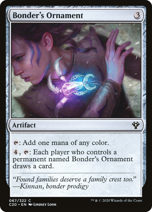 Bonder's Ornament (C20-067) - Commander 2020