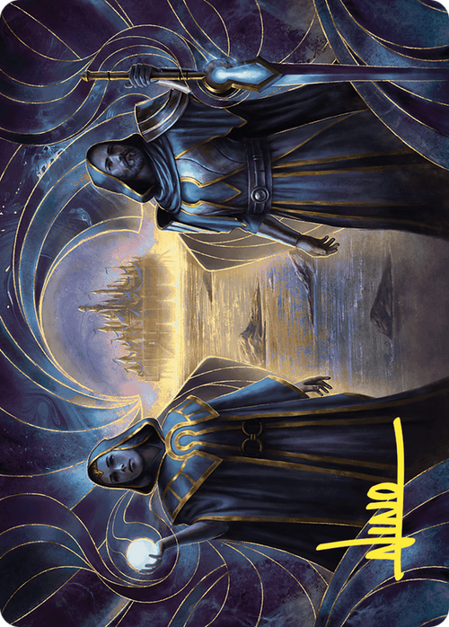 Court of Vantress // Court of Vantress (AWOE-052) - Wilds of Eldraine Art Series (Borderless) Foil