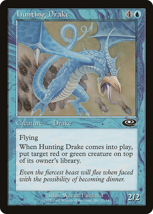 Hunting Drake (PLS-027) - Planeshift Foil