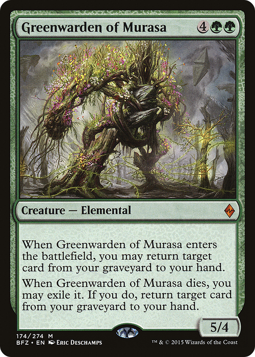 Greenwarden of Murasa (BFZ-174) - Battle for Zendikar Foil