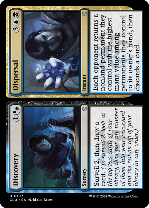 Discovery // Dispersal (CLU-187) - Ravnica: Clue Edition
