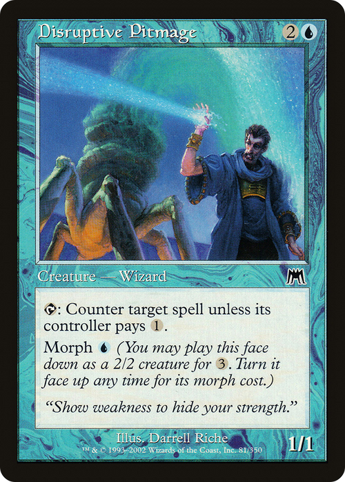 Disruptive Pitmage (ONS-081) - Onslaught Foil