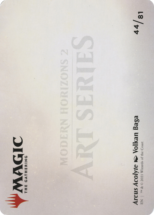 Arcus Acolyte // Arcus Acolyte (AMH2-044) - Modern Horizons 2 Art Series (Borderless) Foil