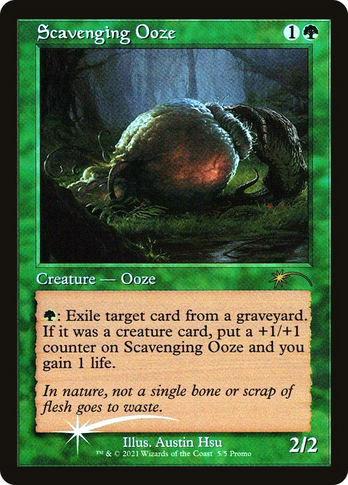 Scavenging Ooze (Retro Frame) (WPN-005) - Love Your LGS 2021 Foil