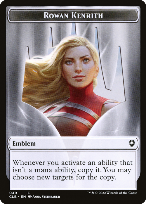 Rowan Kenrith Emblem (TCLB-049) - Battle for Baldur's Gate Tokens