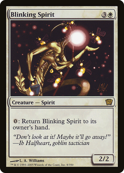 Blinking Spirit (9ED-008) - 9th Edition