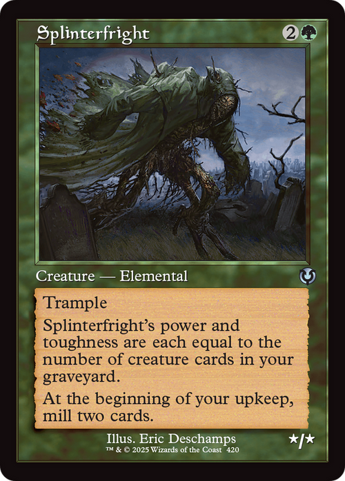 Splinterfright (Retro Frame) (INR-420) - Innistrad Remastered Foil