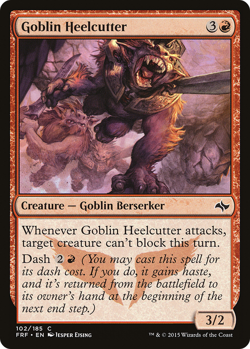Goblin Heelcutter (FRF-102) - Fate Reforged Foil