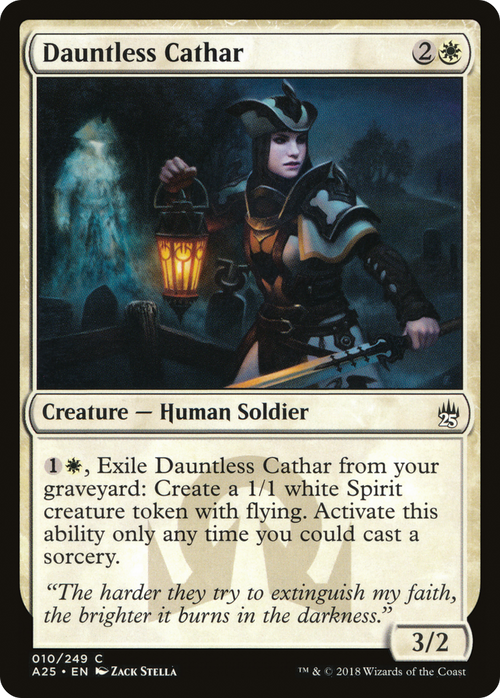 Dauntless Cathar (A25-010) - Masters 25 Foil