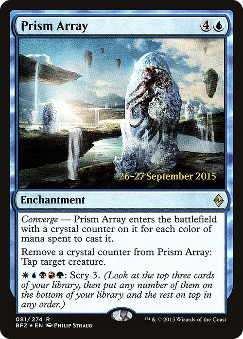 Prism Array (PRE-81S) - Battle for Zendikar Promos Foil