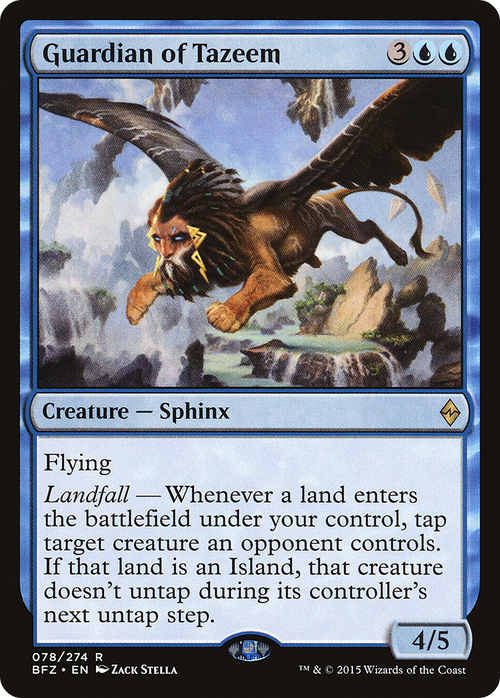 Guardian of Tazeem (BFZ-078) - Battle for Zendikar Foil