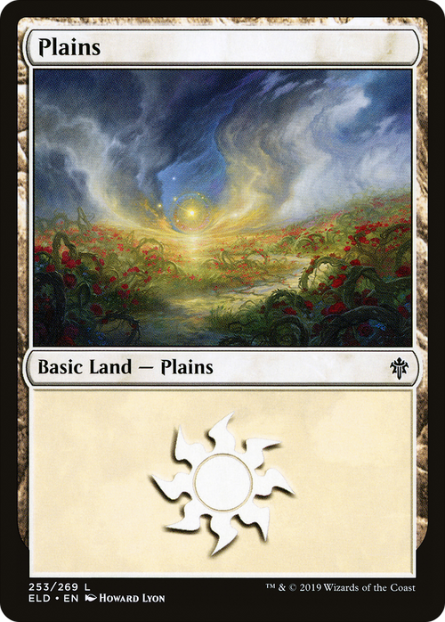 Plains (253) (ELD-253) - Throne of Eldraine