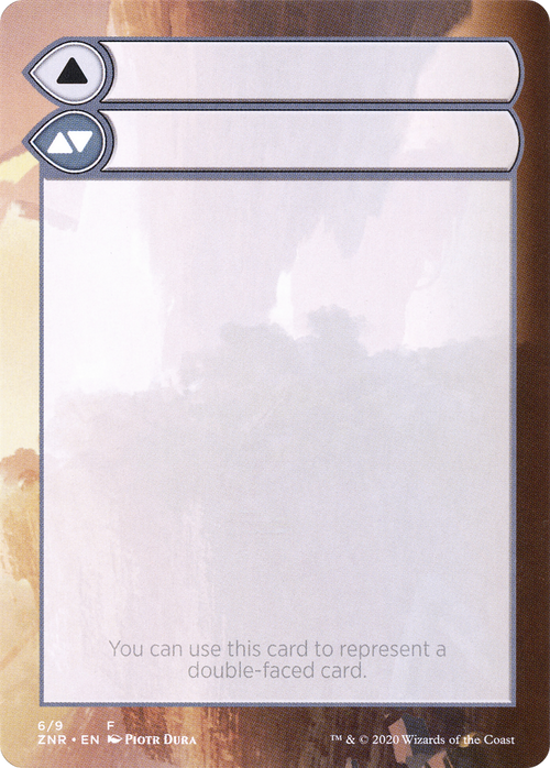 Double-Faced Substitute Card (SZNR-006) - Zendikar Rising Substitute Cards (Borderless)