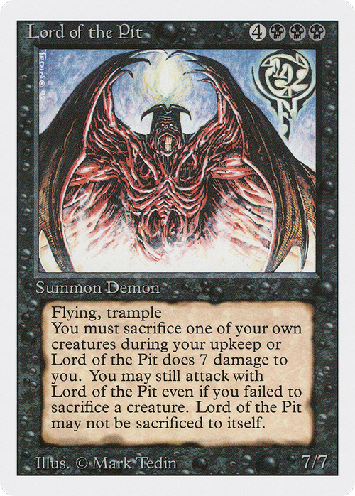 Lord of the Pit (3ED-) - Revised Edition