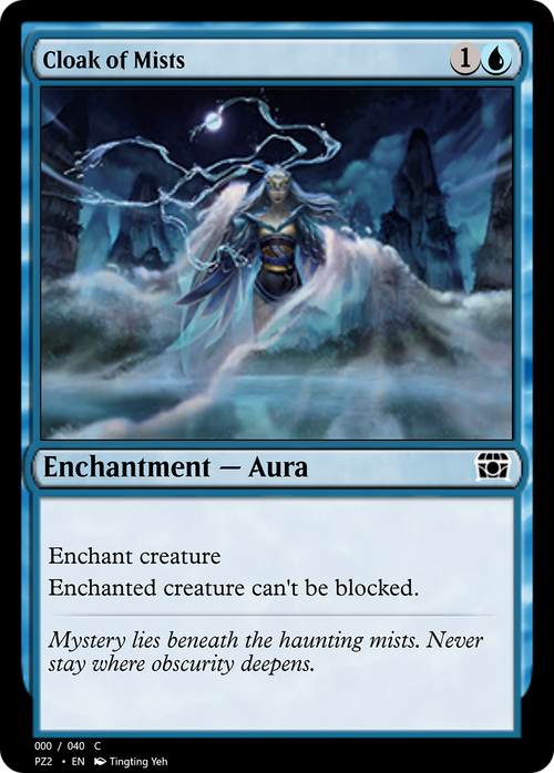 Cloak of Mists (PZ2-70835) - Treasure Chest Foil