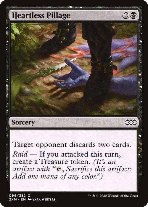 Heartless Pillage (2XM-096) - Double Masters