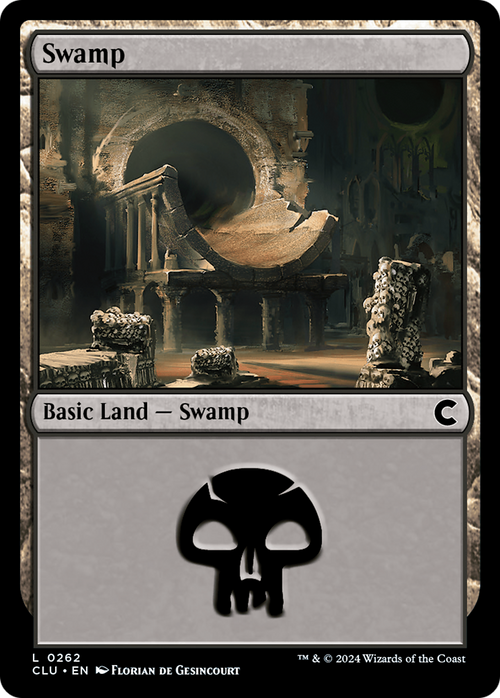 Swamp (0262) (CLU-262) - Ravnica: Clue Edition
