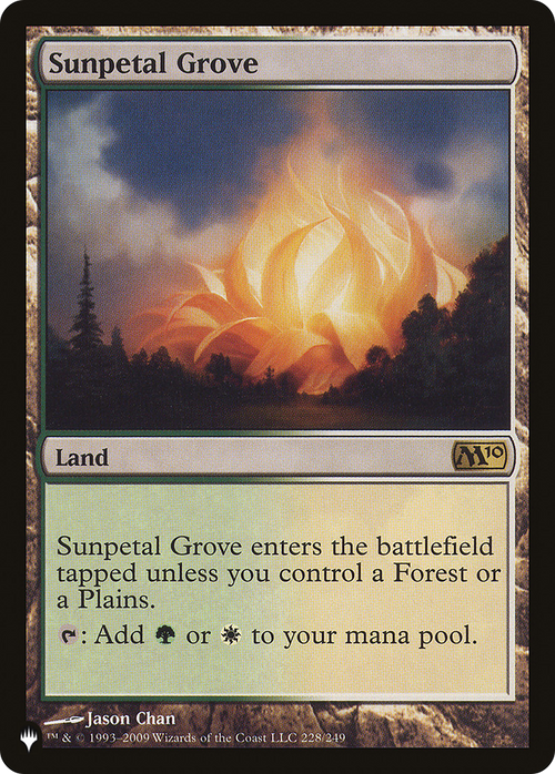 Sunpetal Grove (LIST-M10-228) - The List