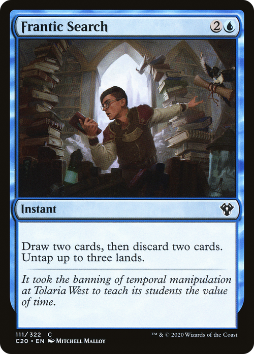 Frantic Search (C20-111) - Commander 2020