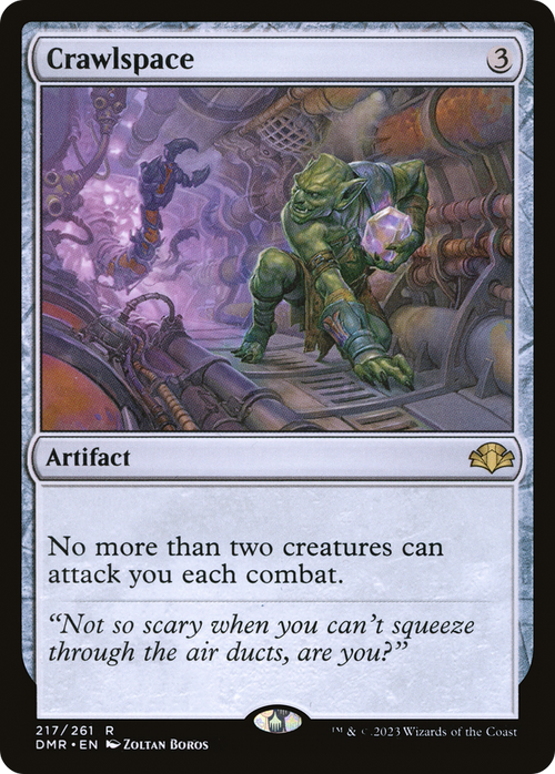 Crawlspace (DMR-217) - Dominaria Remastered Foil