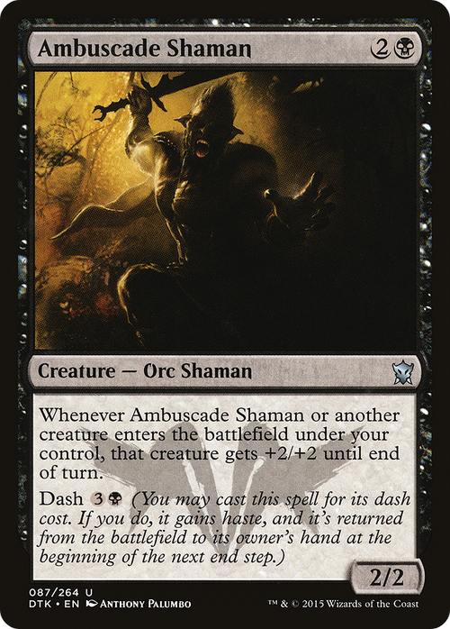 Ambuscade Shaman (DTK-087) - Dragons of Tarkir