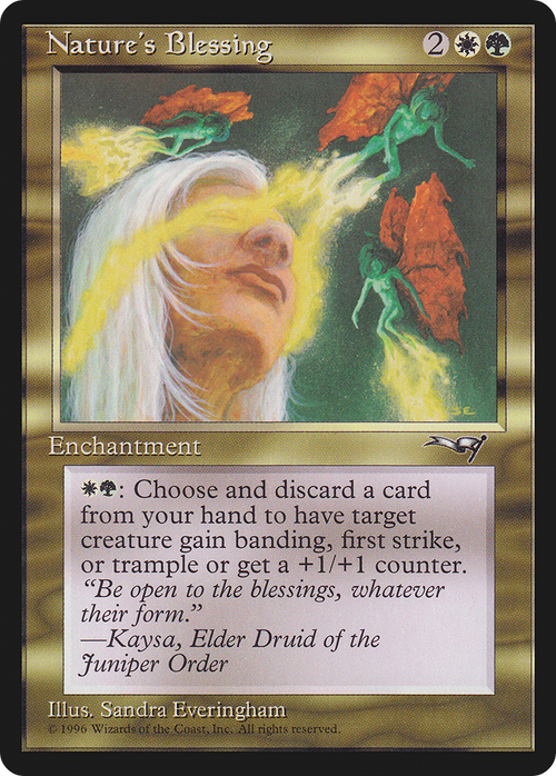 Nature's Blessing (ALL-) - Alliances