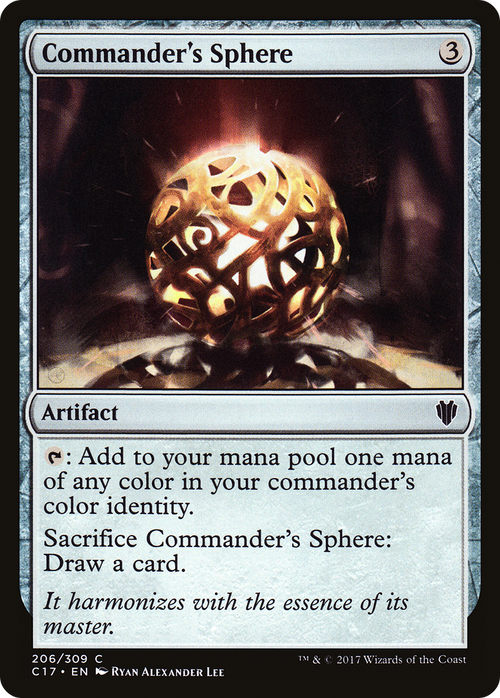 Commander's Sphere (C17-206) - Commander 2017