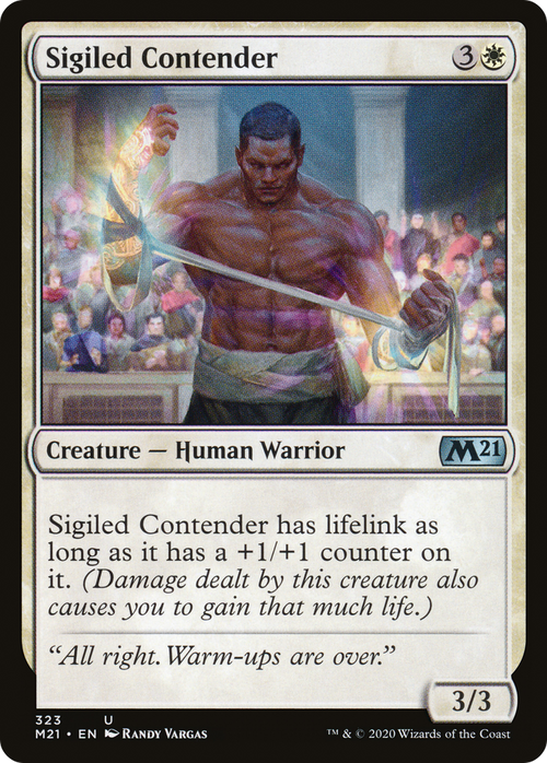 Sigiled Contender (M21-323) - Core Set 2021