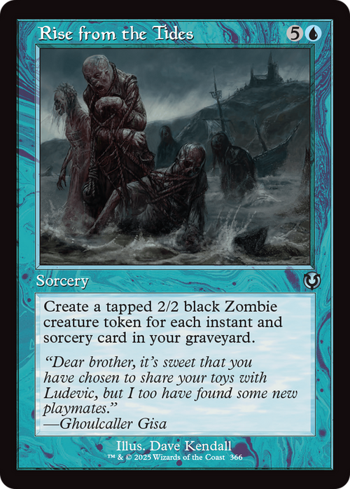 Rise from the Tides (Retro Frame) (INR-366) - Innistrad Remastered Foil