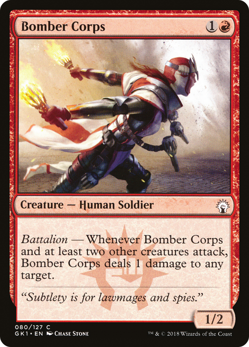 Bomber Corps (GR1-080) - GRN Guild Kit