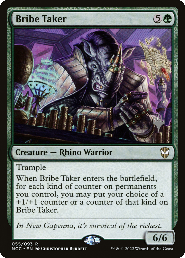 Bribe Taker (PPSNC-055) - New Capenna Commander Promos Foil