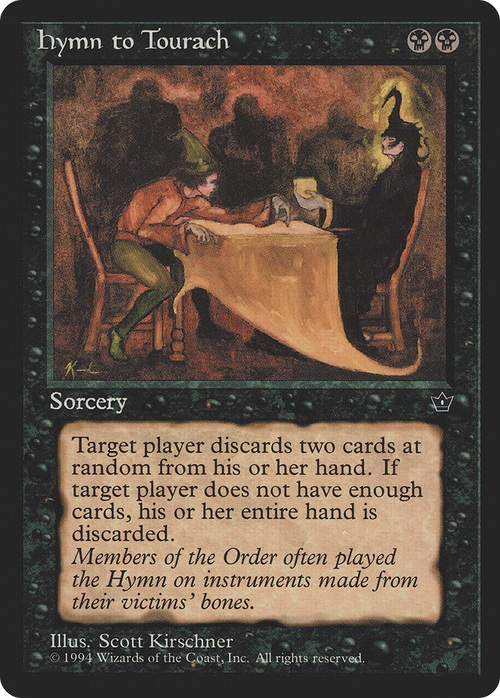 Hymn to Tourach (Table) (FEM-) - Fallen Empires