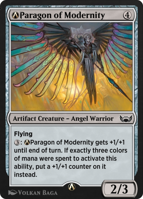 A-Paragon of Modernity (SNC-A-242) - Streets of New Capenna