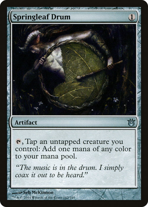 Springleaf Drum (BNG-162) - Born of the Gods