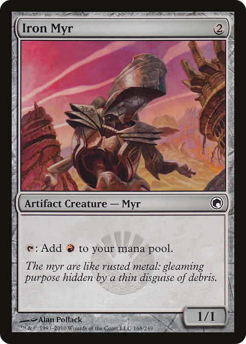 Iron Myr (SOM-168) - Scars of Mirrodin Foil