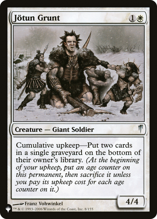 Jotun Grunt (LIST-CSP-8) - The List