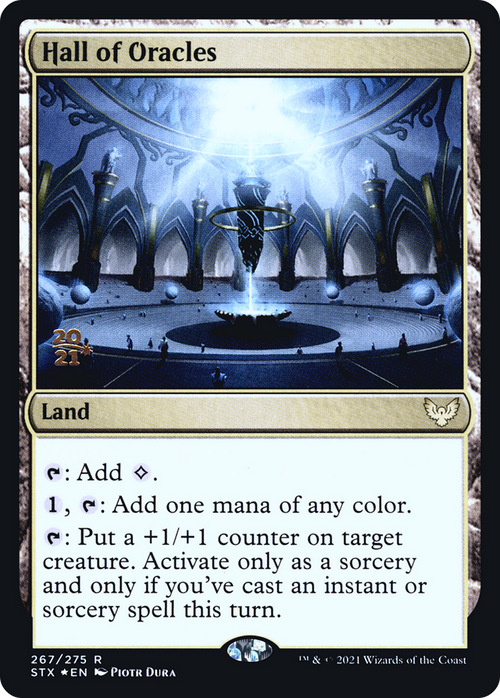 Hall of Oracles (PRE-267S) - Strixhaven: School of Mages Promos Foil