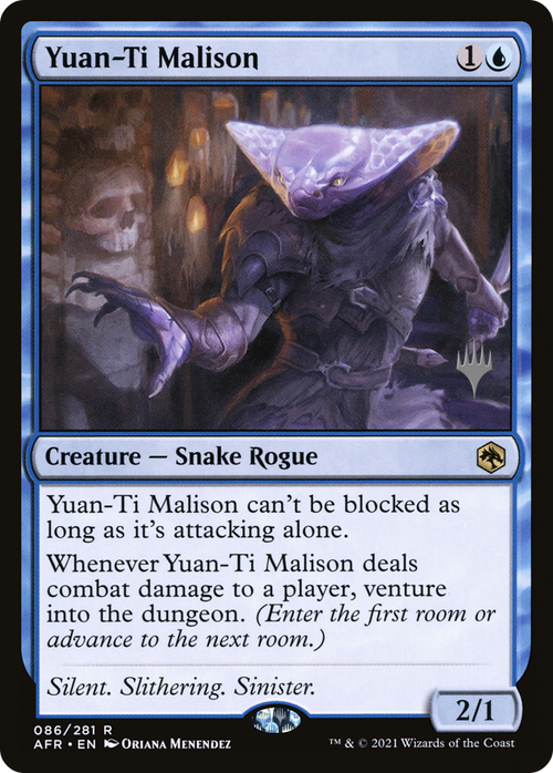 Yuan-Ti Malison (PPAFR-86P) - Adventures in the Forgotten Realms Promos Foil