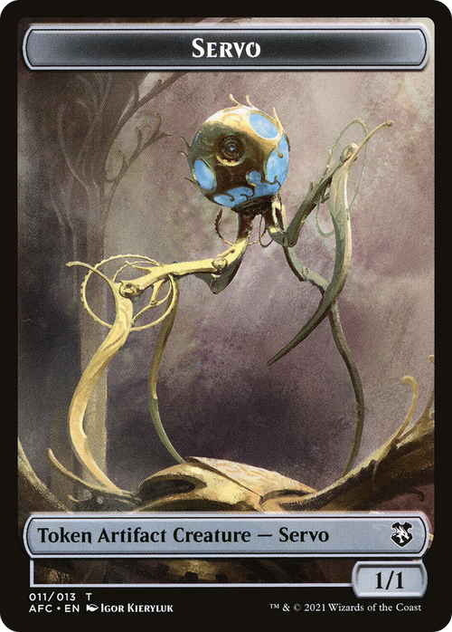 Servo (TAFC-011) - Forgotten Realms Commander Tokens